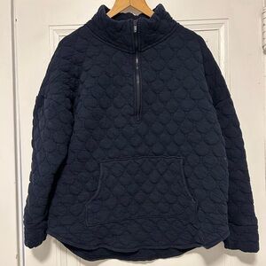 GAP Navy Quilted Jacket